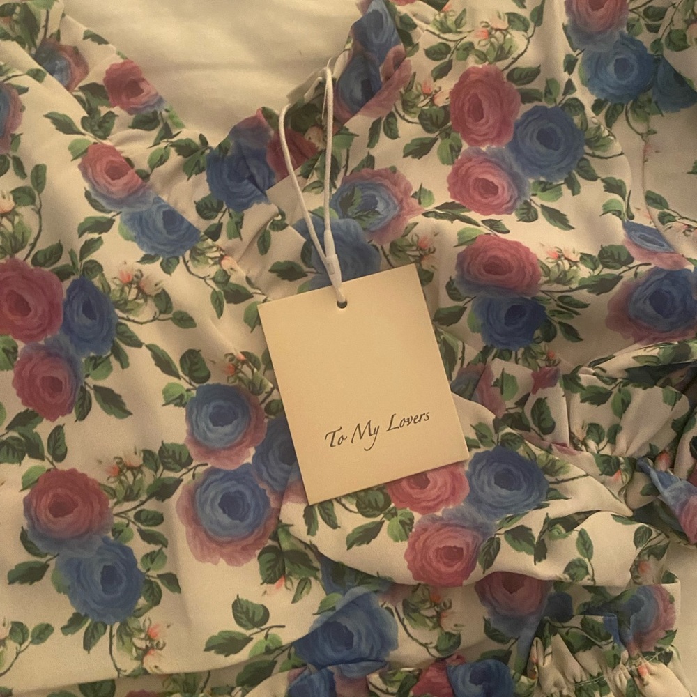 WRAP MINI DRESS - Picture 3 of 6